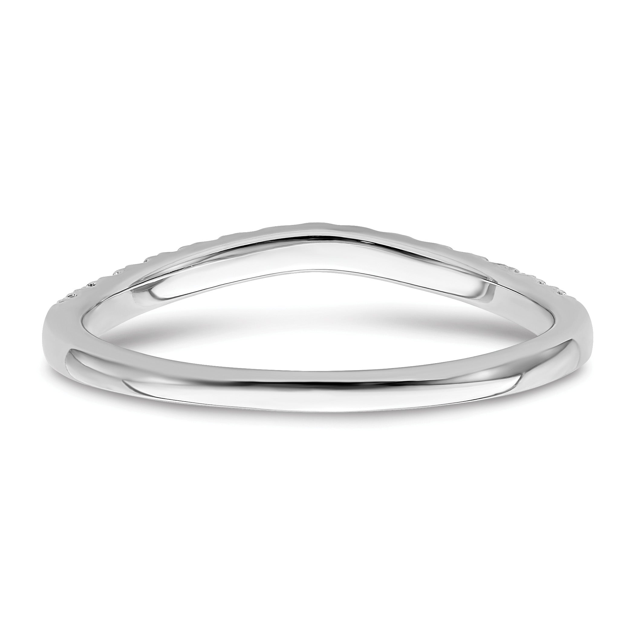 14k White Gold 1/2 carat Lab Grown Diamond VS/SI+ G+ Complete Set of Two Wedding Bands