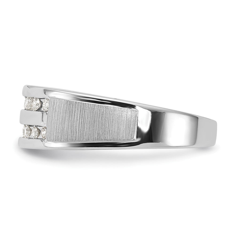 10K White Gold Lab Grown VS/SI FGH Dia Ring
