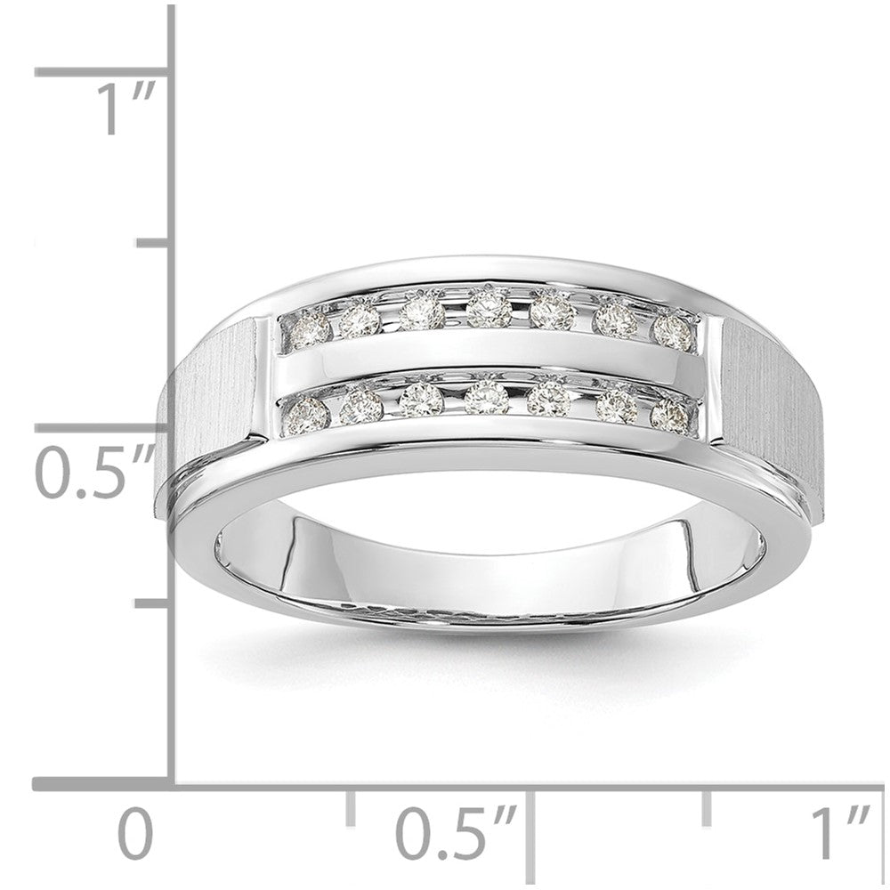 10K White Gold Lab Grown VS/SI FGH Dia Ring