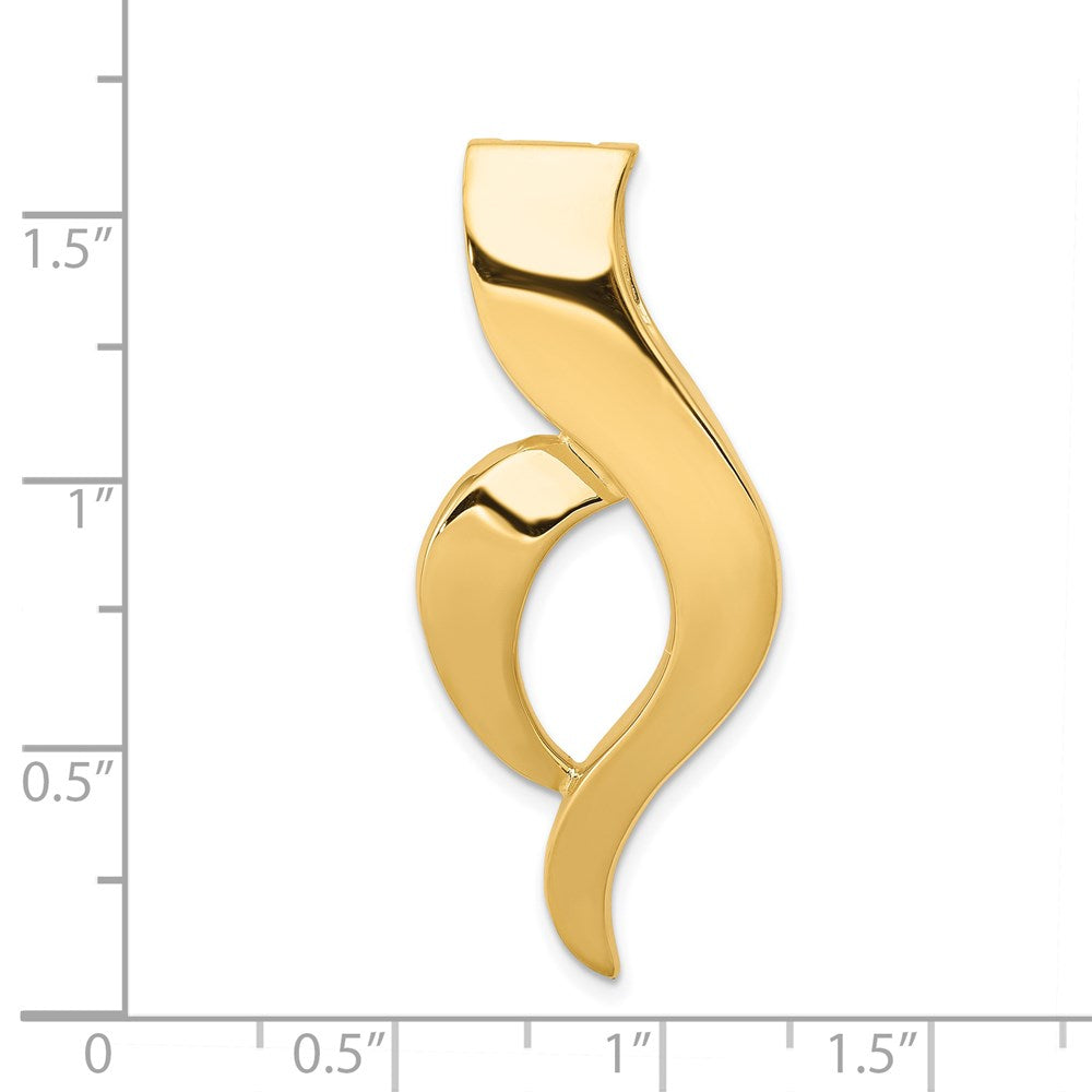 14k Fancy Omega Slide