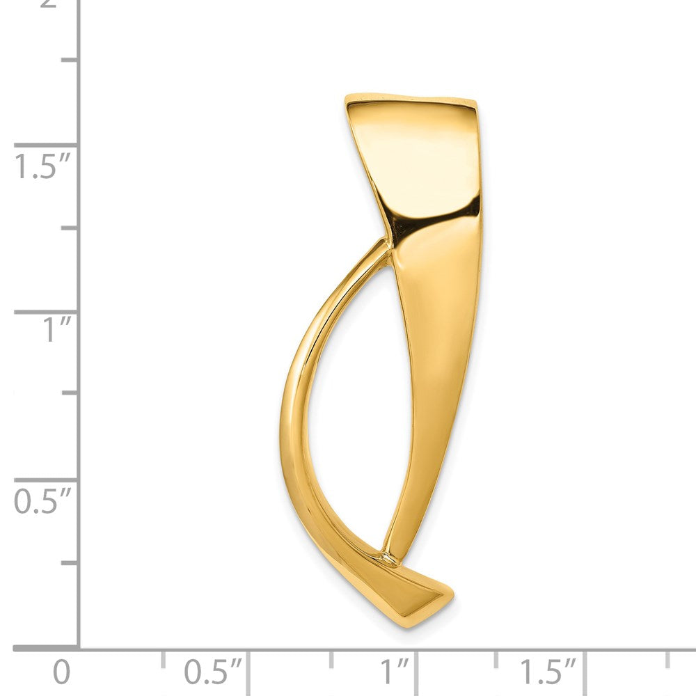 14k Fits up to 8mm both Modern Slide