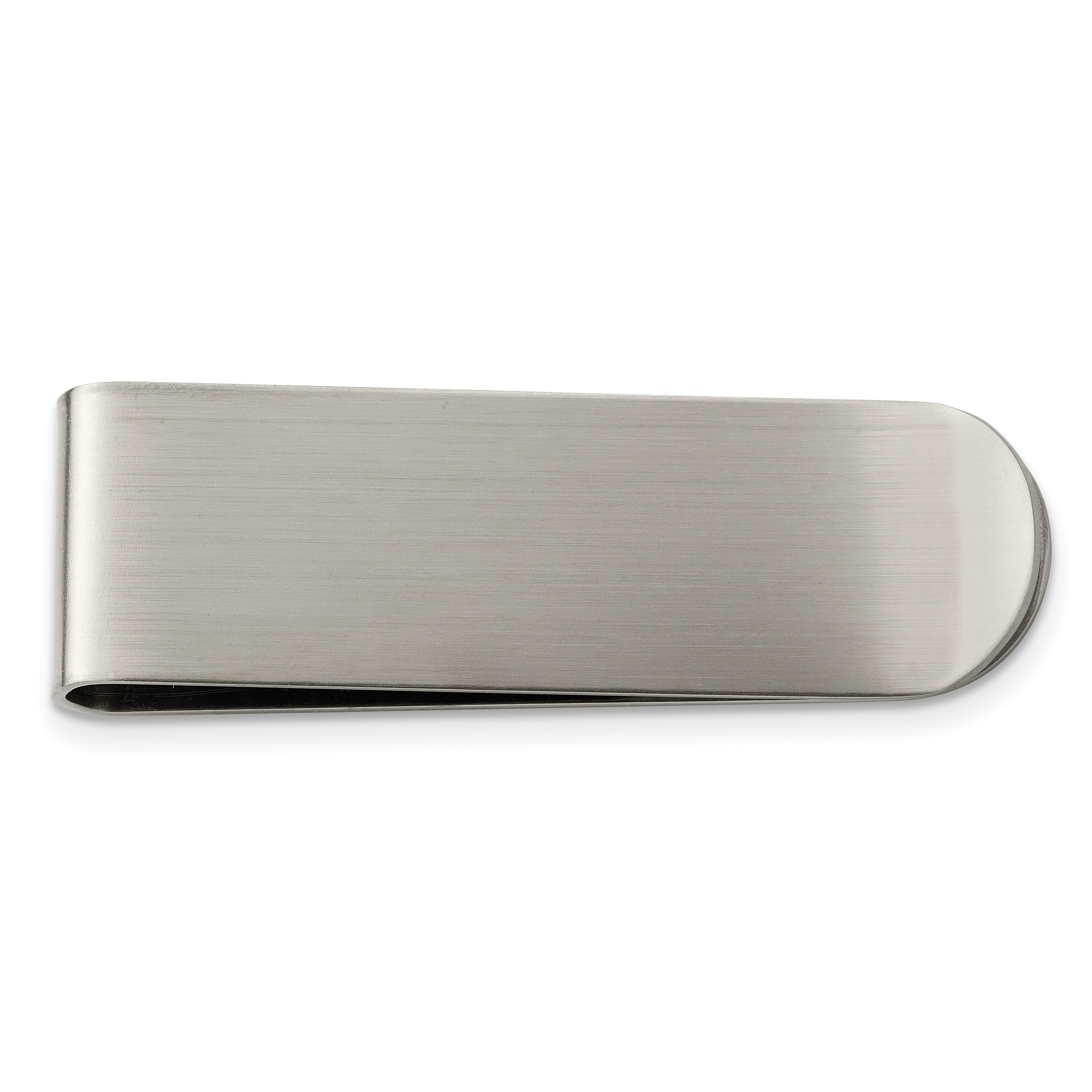 Chisel Stainless Steel Brushed Money Clip