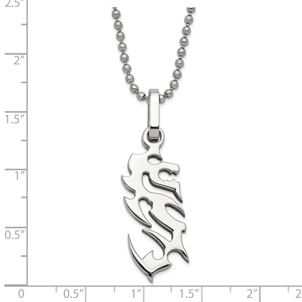 Stainless Steel Dragon Necklace