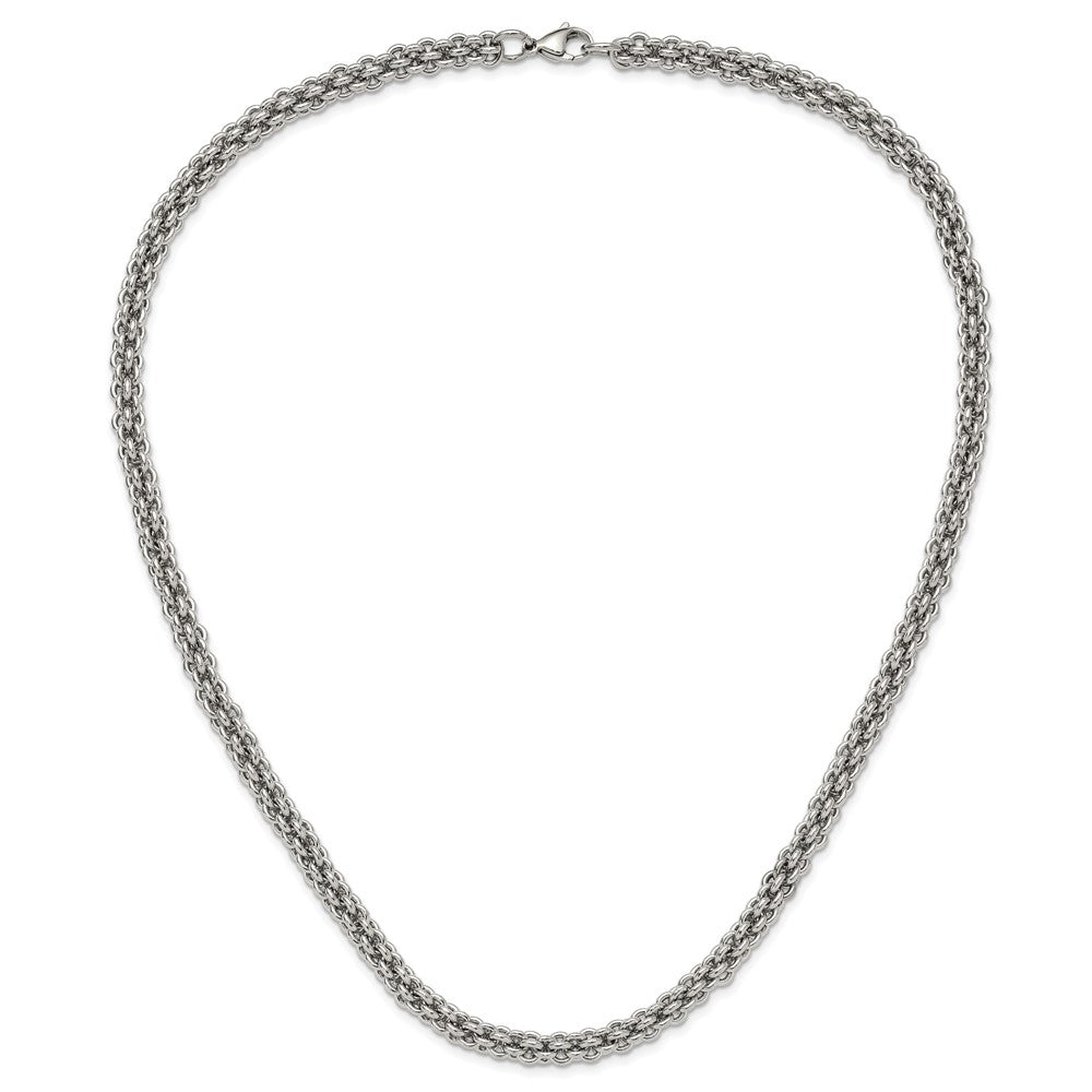 Chisel Stainless Steel Polished 24 inch Necklace