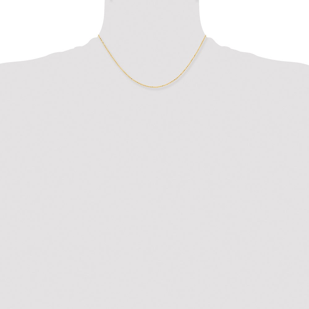 Chisel Gold-tone Brass 1.50mm Plated 16 inch Ball Chain