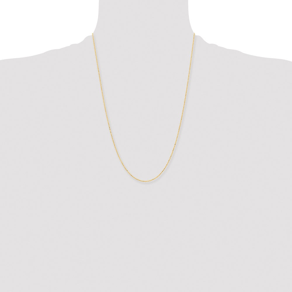 Chisel Gold-tone Brass 1.50mm Plated 24 inch Ball Chain