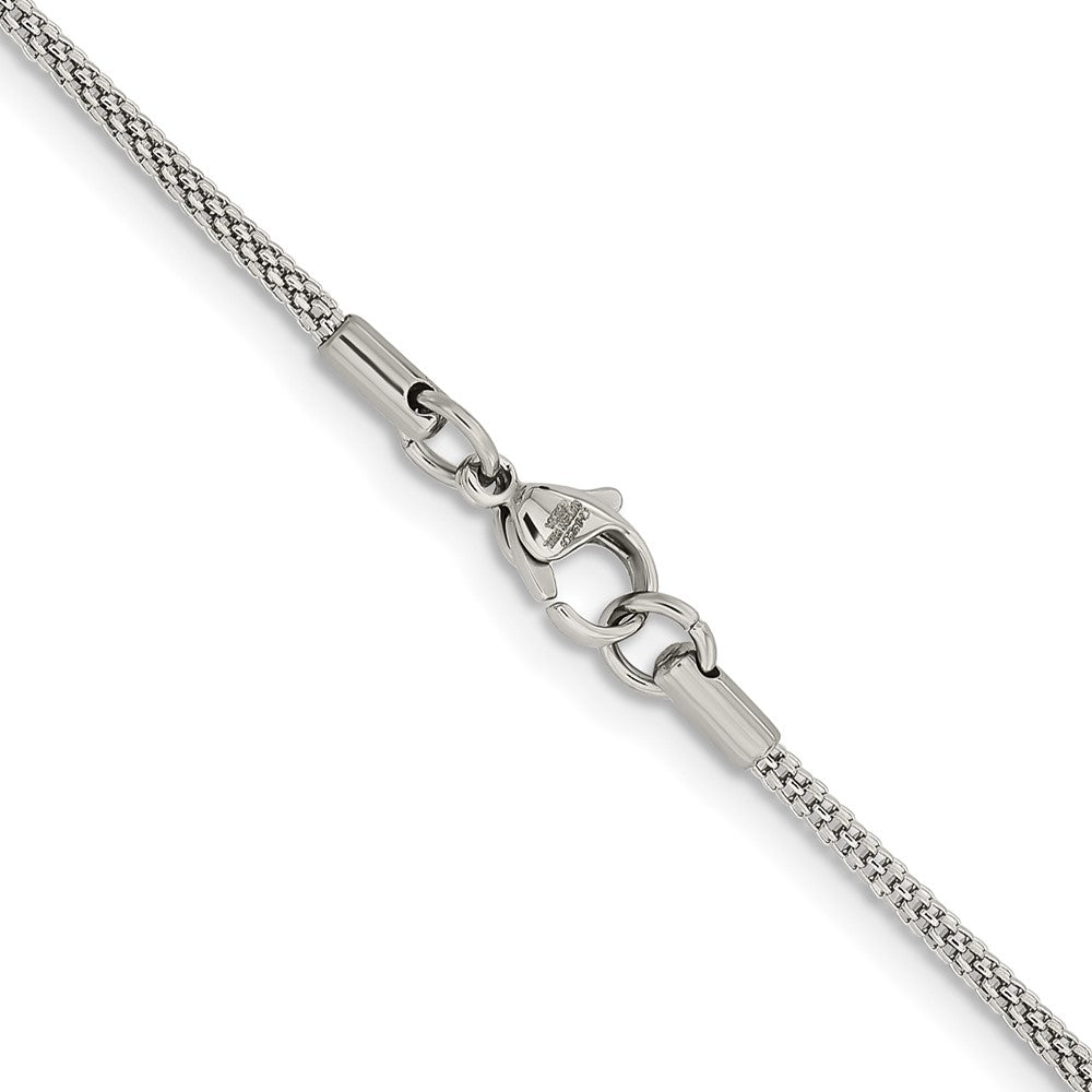 Chisel Stainless Steel Polished 2mm 24 inch Bismark Chain