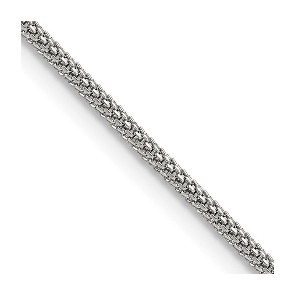 Chisel Stainless Steel Polished 2mm 18 inch Bismark Chain