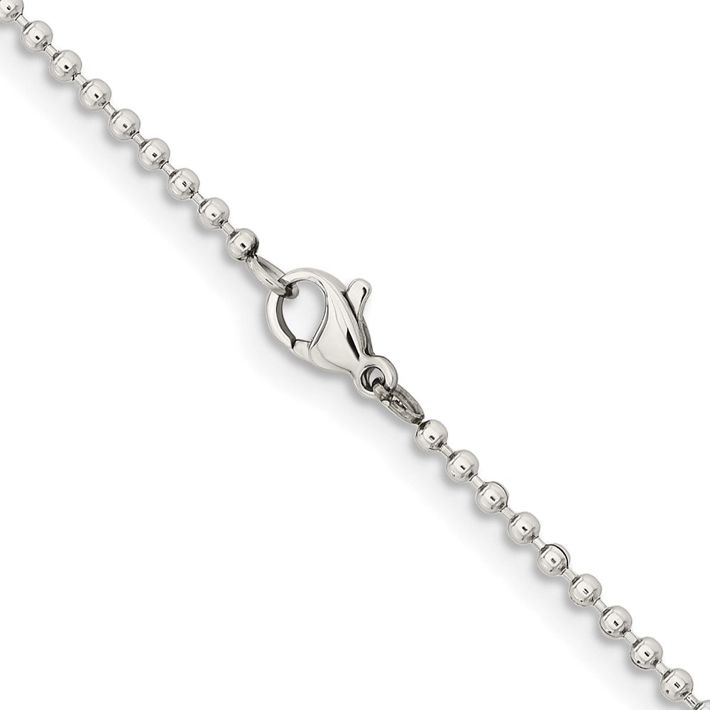 Chisel Stainless Steel Polished 2mm 16 inch Ball Chain