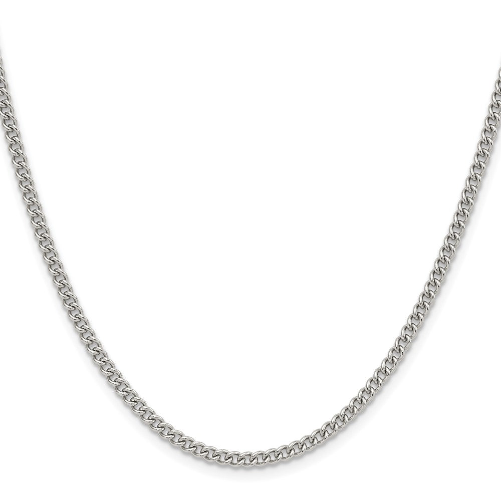 Chisel Stainless Steel Polished 3mm 24 inch Curb Chain