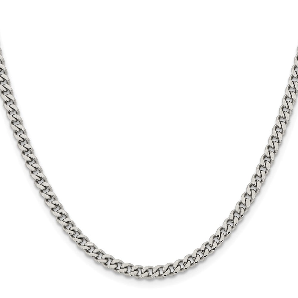 Chisel Stainless Steel Polished 4mm 30 inch Curb Chain
