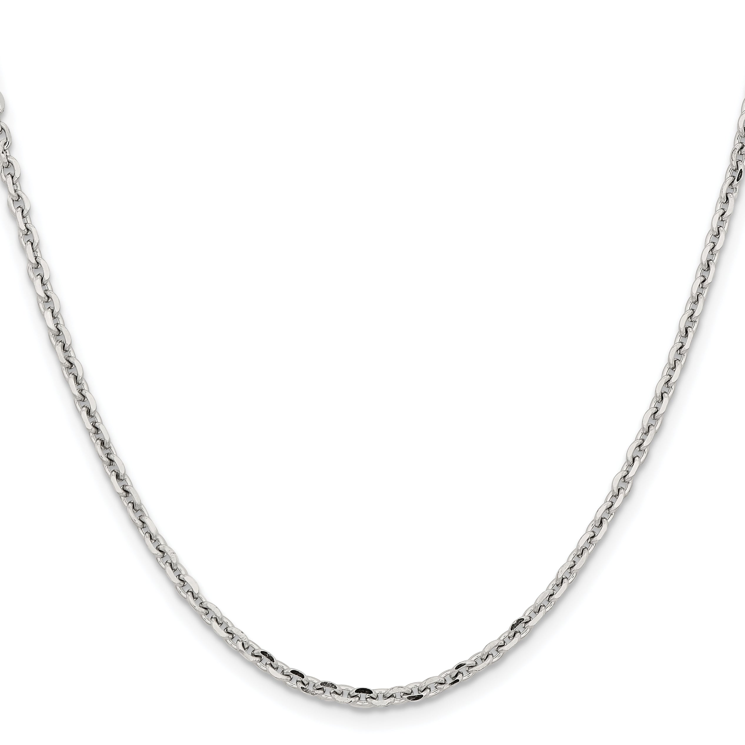 Chisel Stainless Steel Polished 2.7mm 20 inch Cable Chain