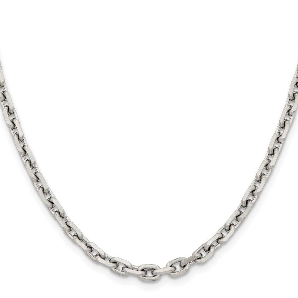 Chisel Stainless Steel Polished 5.3mm 24 inch Cable Chain