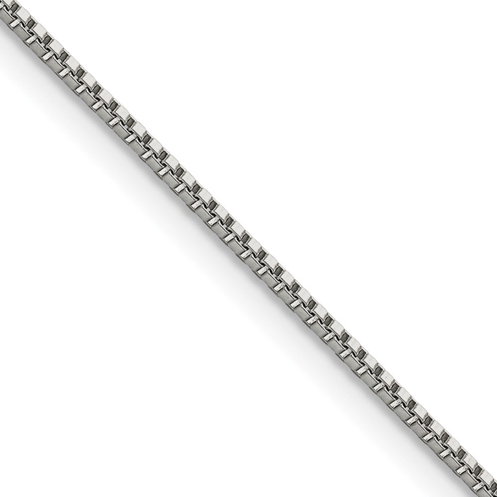 Chisel Stainless Steel Polished 1.2mm 20 inch Box Chain