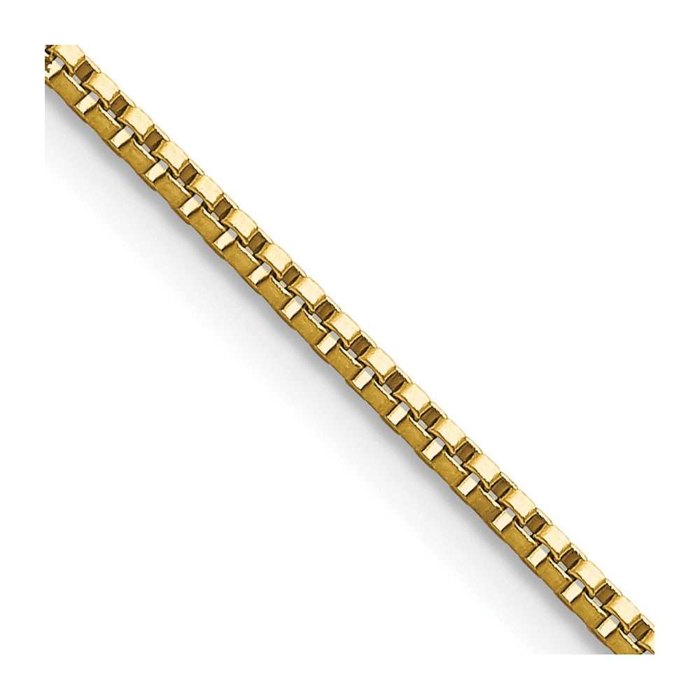 Chisel Stainless Steel Polished Yellow IP-plated 1.5mm 24 inch Box Chain