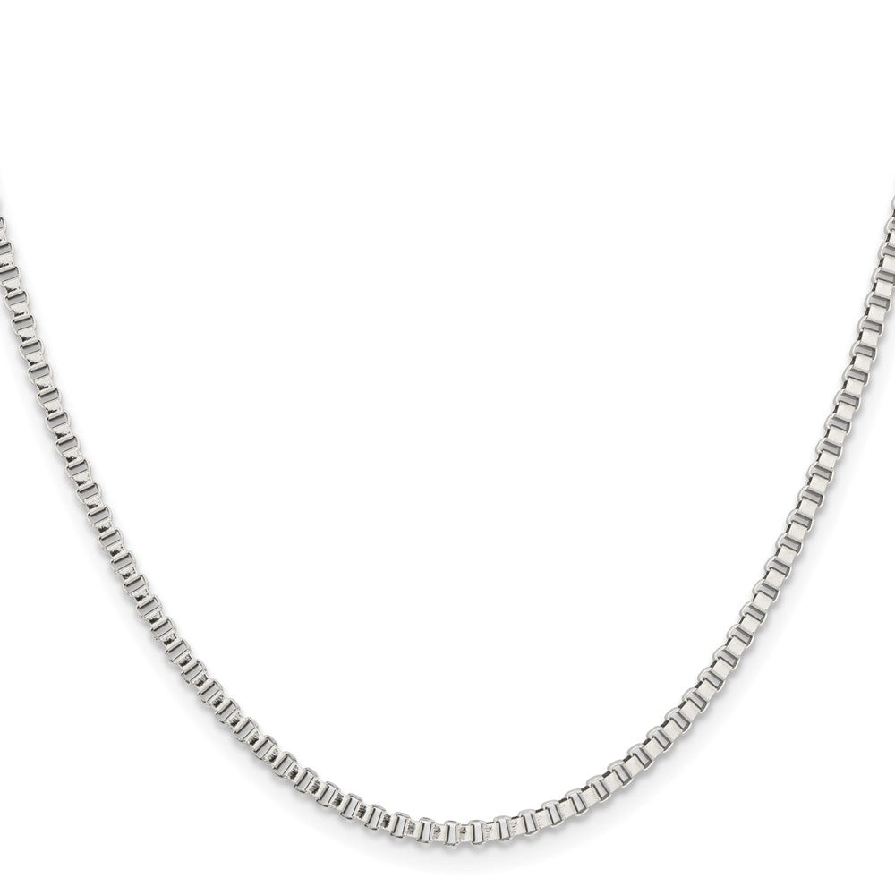 Chisel Stainless Steel Polished 2.4mm 20 inch Box Chain