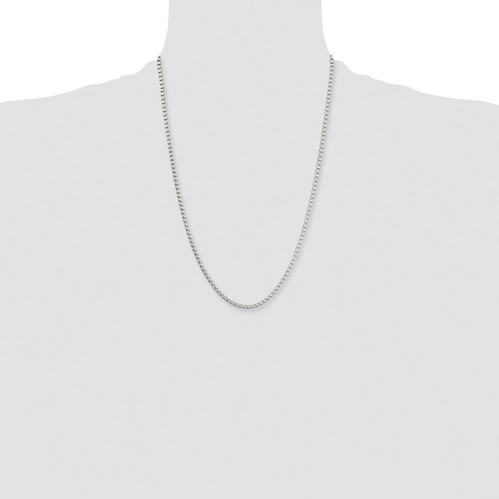 Chisel Stainless Steel Polished 3.2mm 24 inch Box Chain