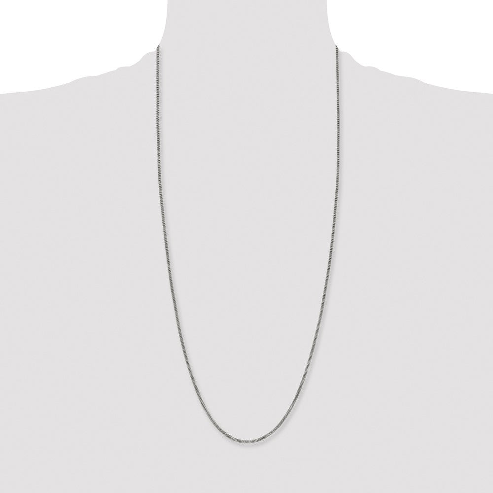 Chisel Stainless Steel Polished 2.5mm 30 inch Bismark Chain