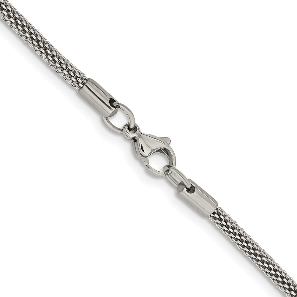 Chisel Stainless Steel Polished 3.2mm 30 inch Bismark Chain