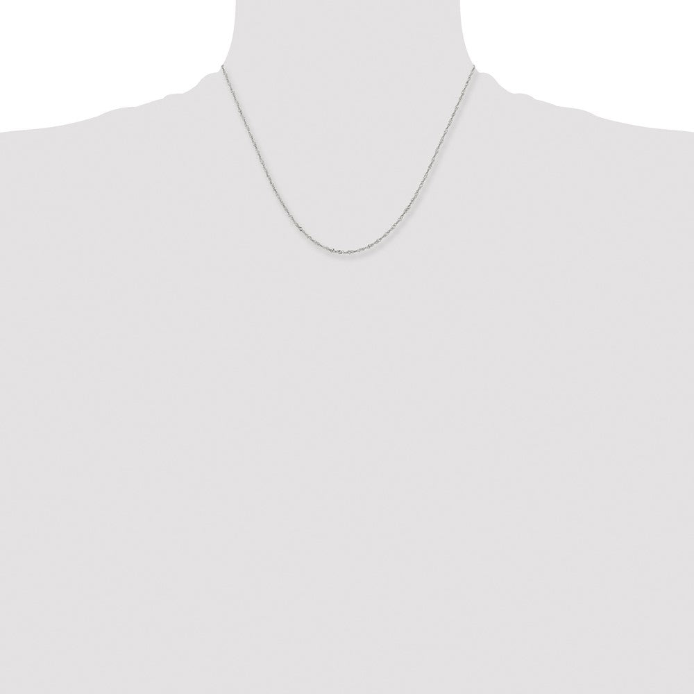 Chisel Stainless Steel Polished 2mm 18 inch Singapore Chain