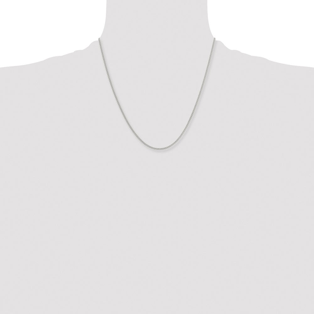 Chisel Stainless Steel Polished 2.25mm 20 inch Round Curb Chain