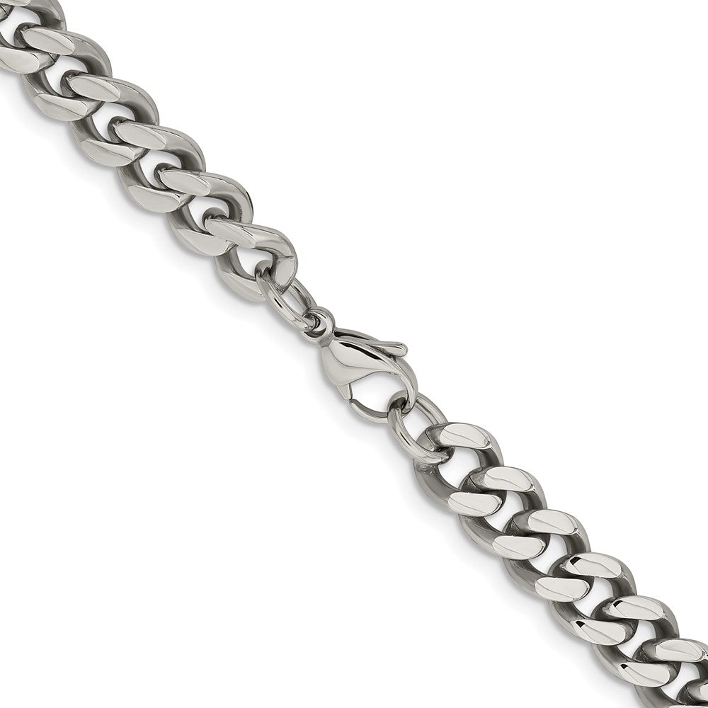 Chisel Stainless Steel Polished 9.5mm 24 inch Curb Chain