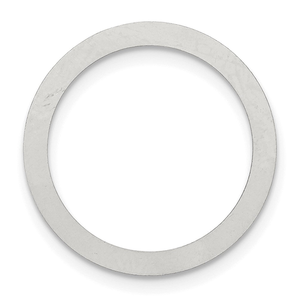 Sterling Silver Circle w/Hole Stamping