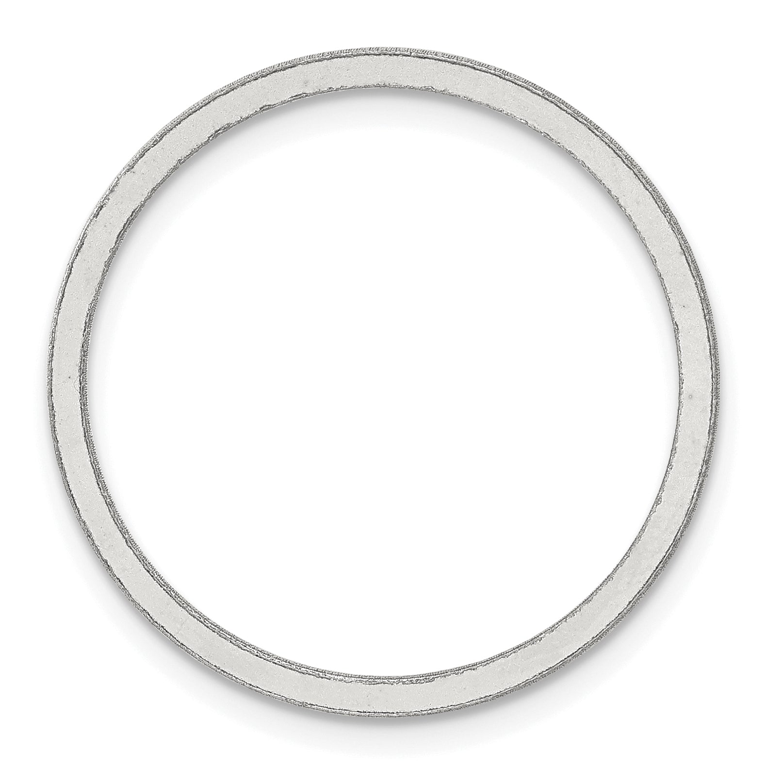 Sterling Silver Circle w/Hole Stamping