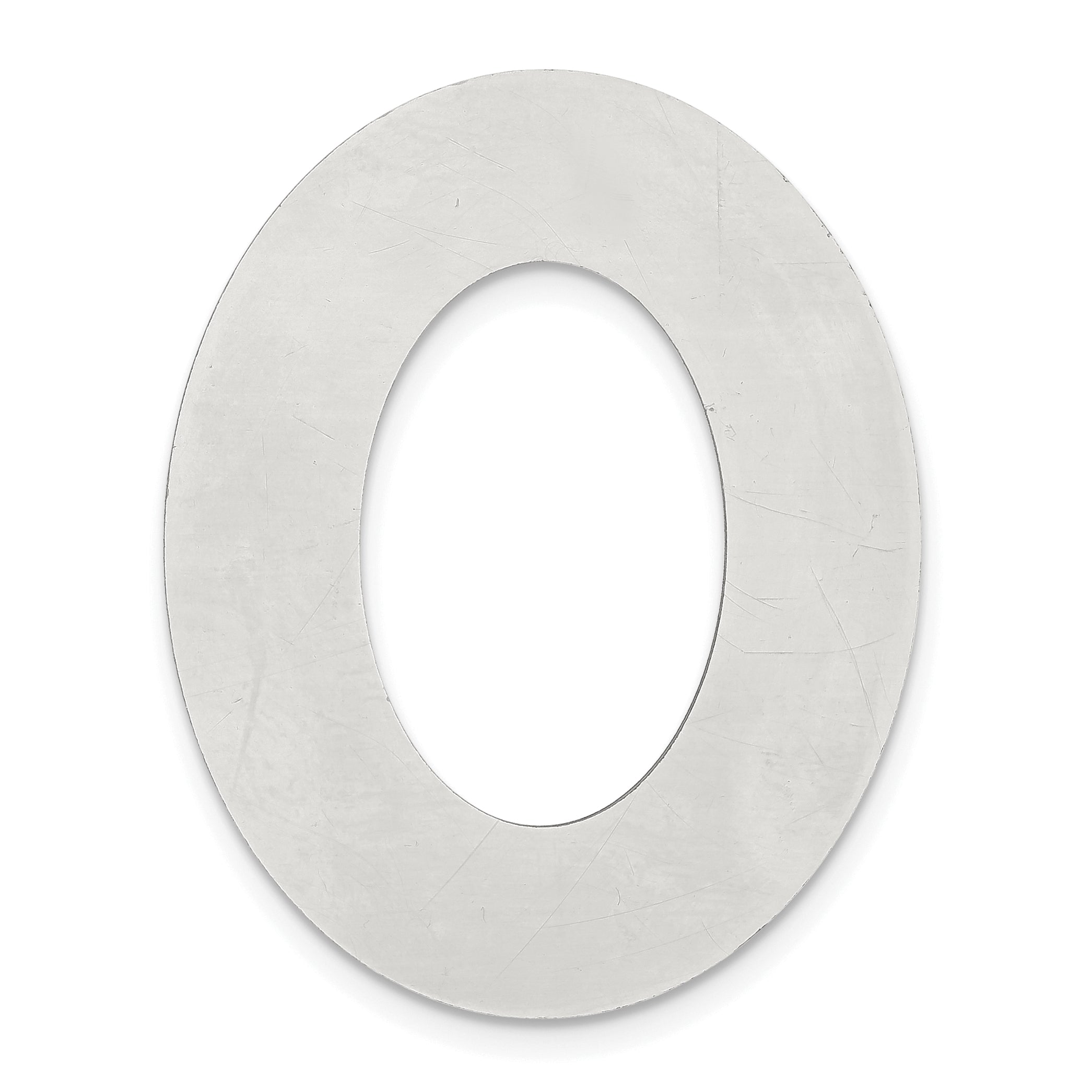 Sterling Silver Oval w/Hole Stamping