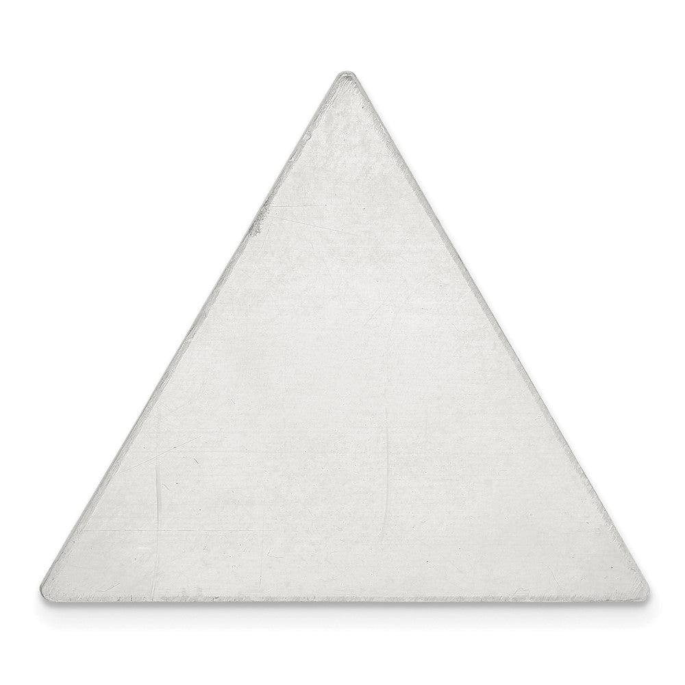 Sterling Silver Triangle Shape Stamping