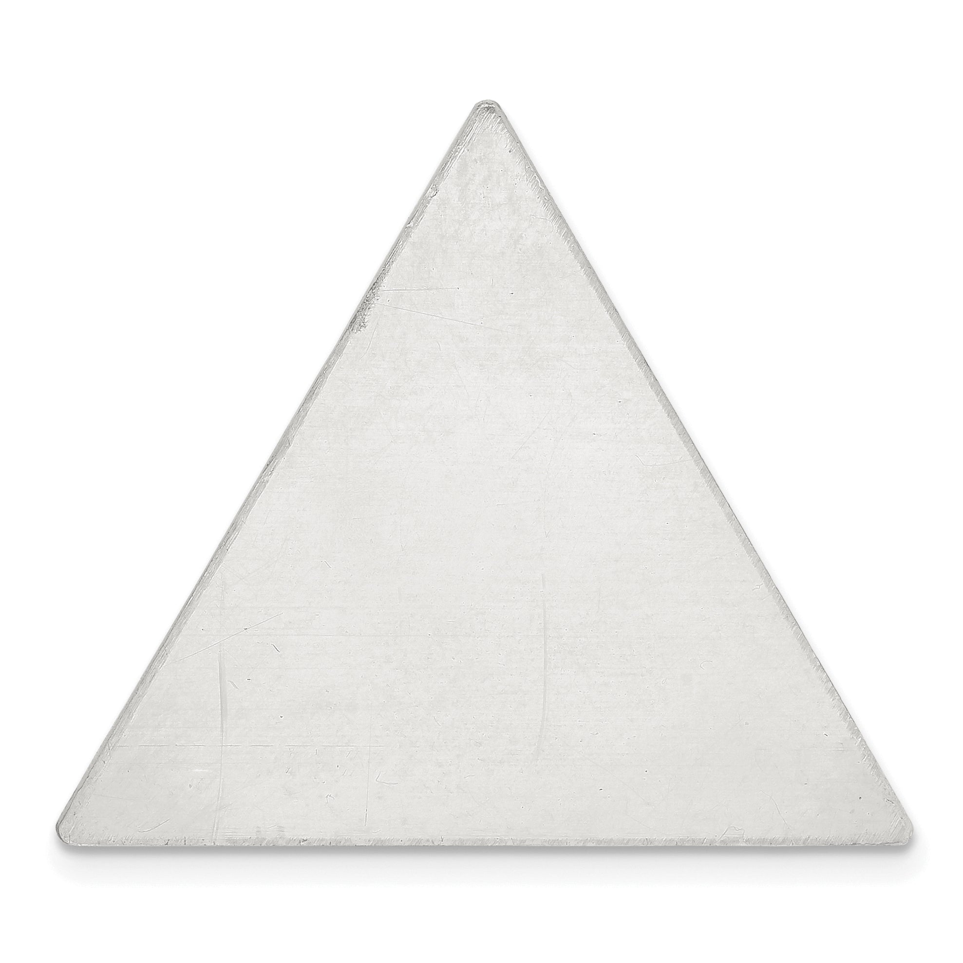 Sterling Silver Triangle Shape Stamping
