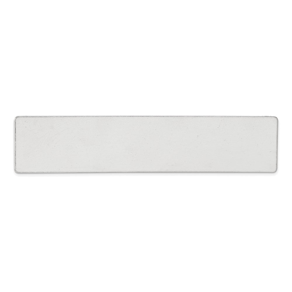 Sterling Silver Rectangle Disc Stamping