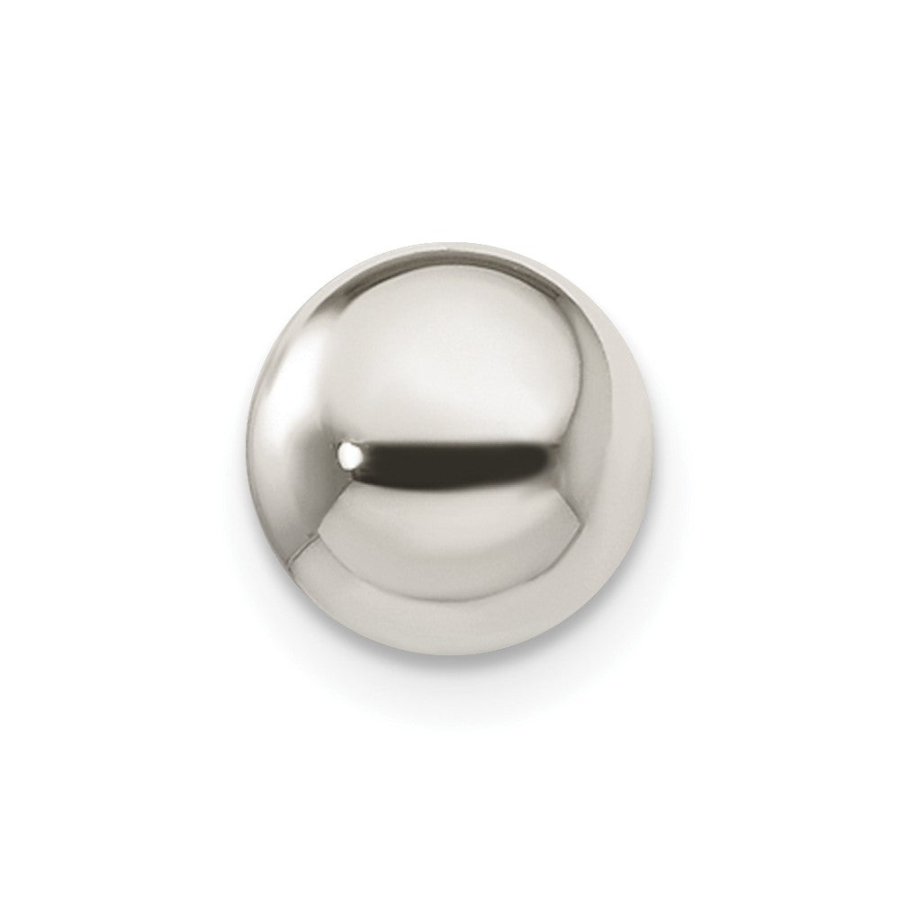 Sterling Silver Polished 8.0mm Ball Earring