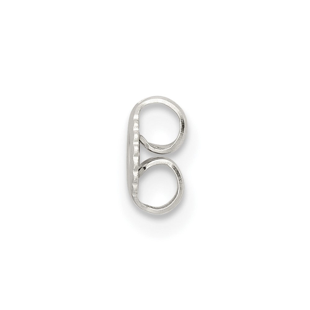 Sterling Silver Heavy Earring Nut