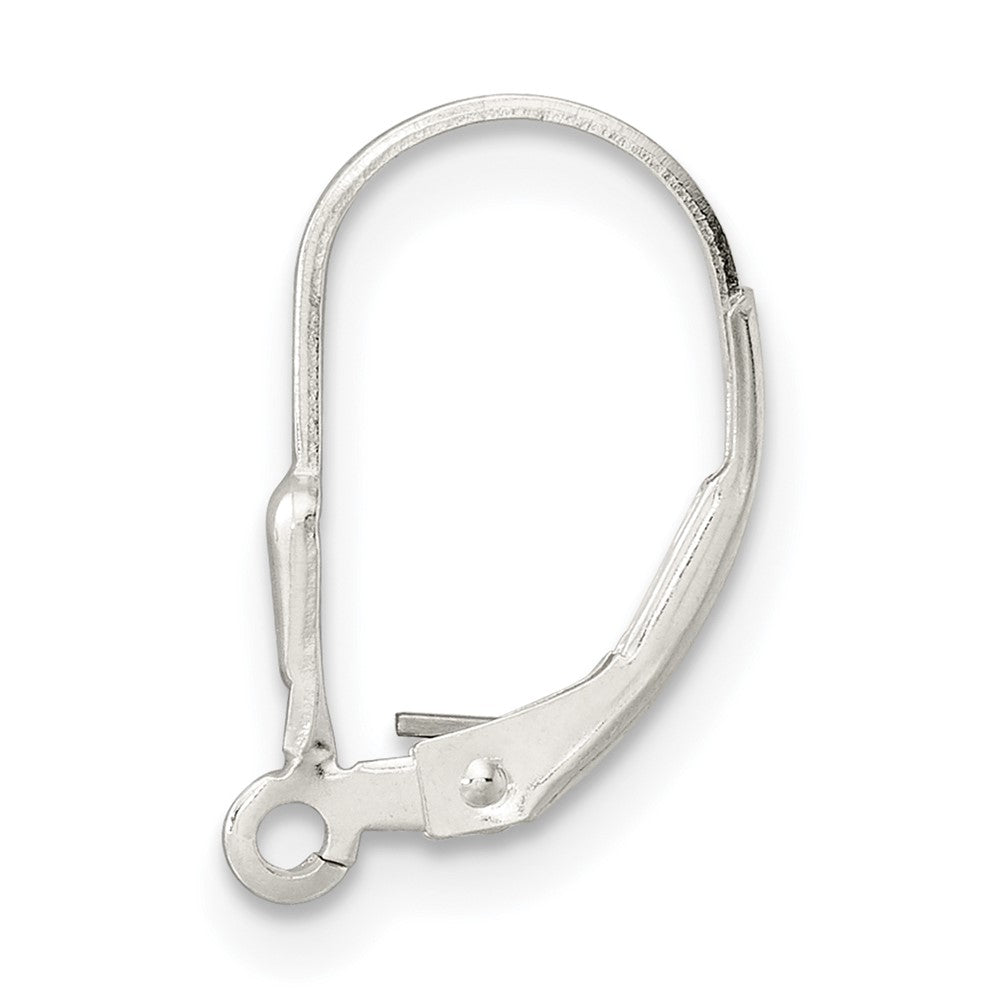 Sterling Silver Leverback Setting