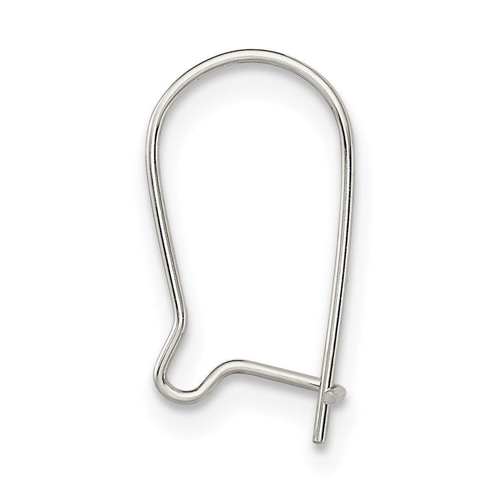 Sterling Silver .020 inch Kidney Wire