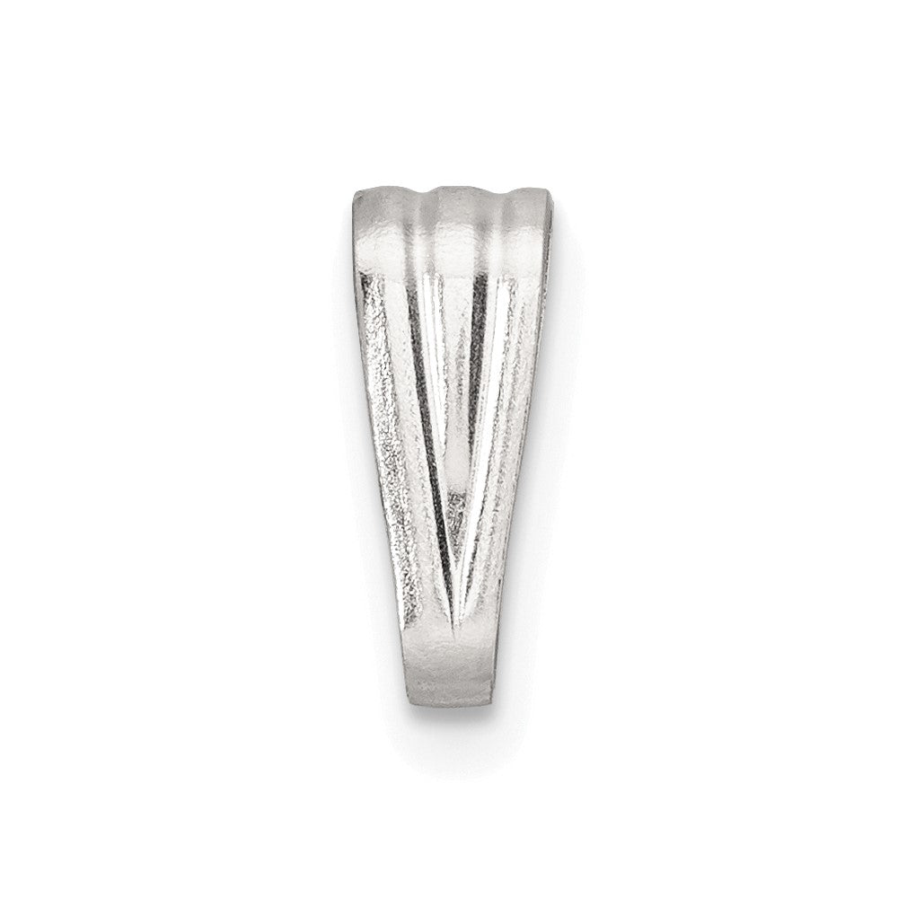 Sterling Silver 3.2mm Snap On Bail