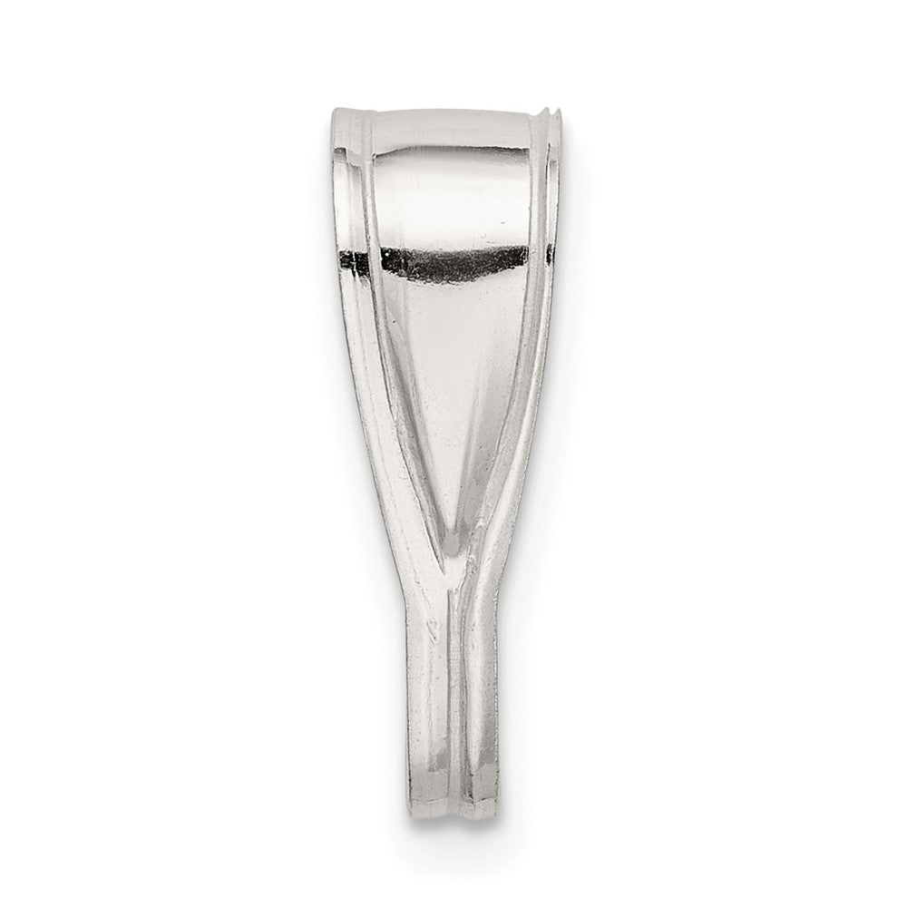 Sterling Silver 6.6mm Snap On Bail