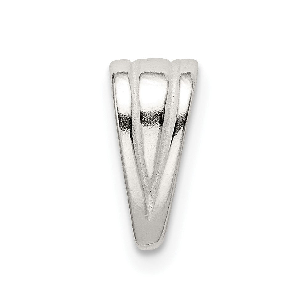 Sterling Silver 4.8mm Fancy Casted Bail