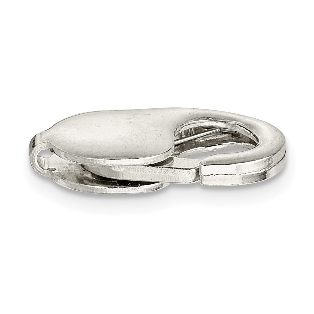 Sterling Silver Standard Weight 18.3 x 9.1mm Lobster Clasp