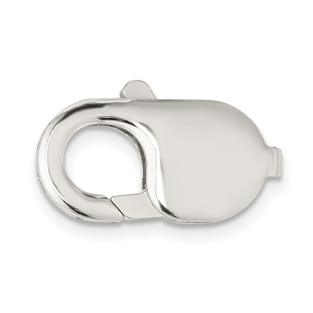 Sterling Silver Standard Weight 18.3 x 9.1mm Lobster Clasp