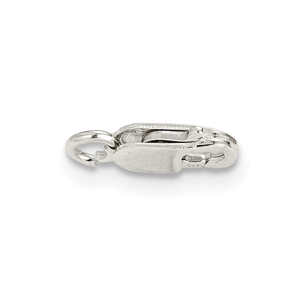 Sterling Silver Standard Weight 8.3 x 3.2mm Lobster w/ Jump Ring Clasp