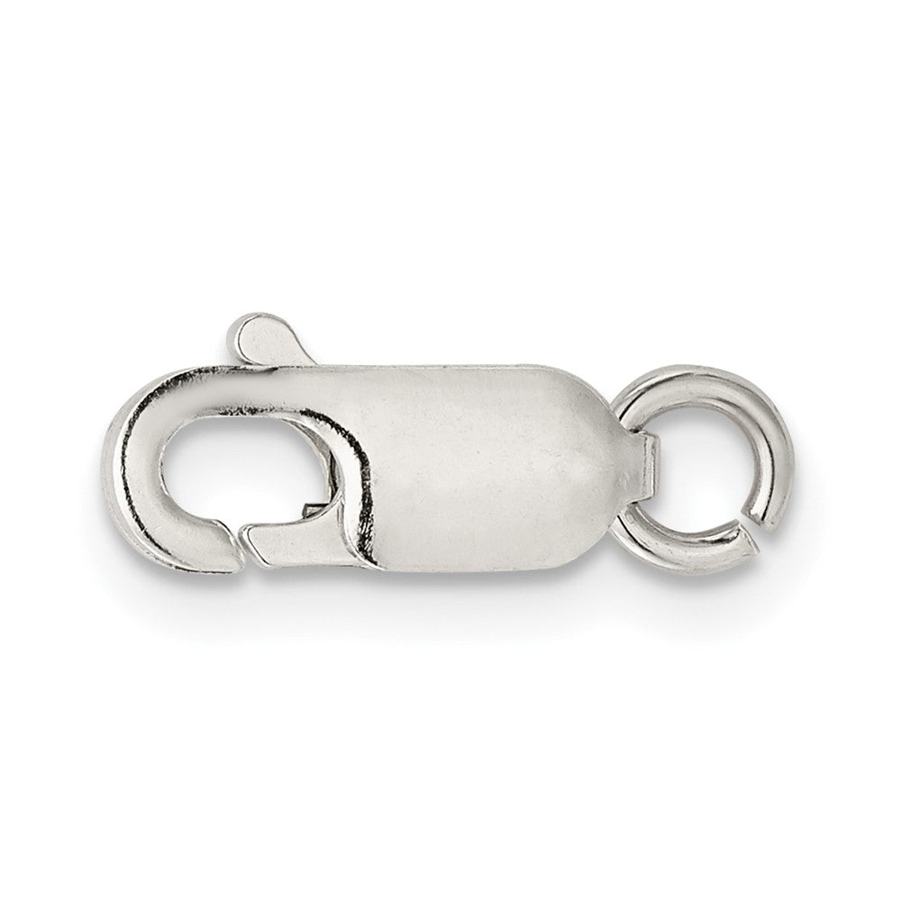 Sterling Silver Standard Weight 11.6 x 4.3mm Lobster w/ Jump Ring Clasp