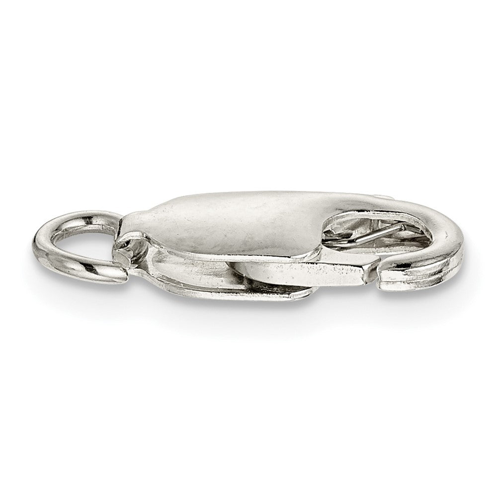 Sterling Silver Standard Weight 13.5 x 5.1mm Lobster w/ Jump Ring Clasp
