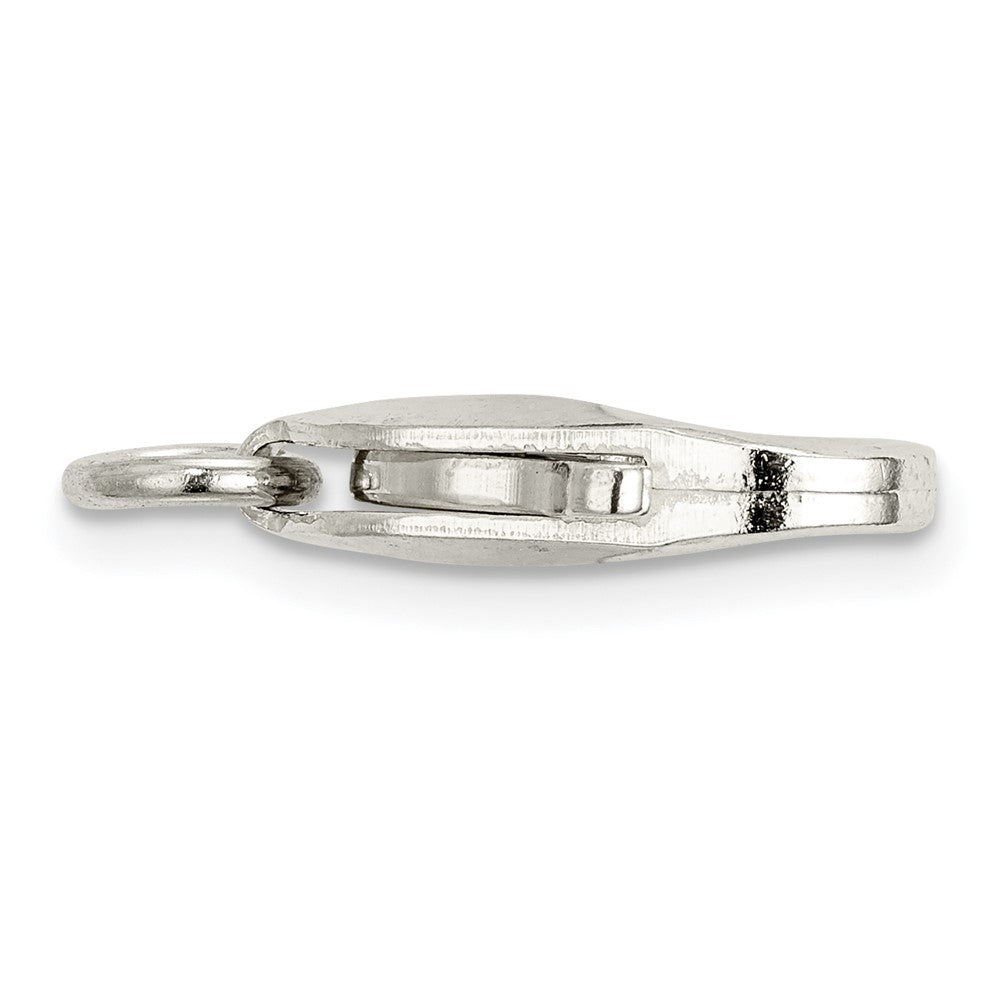 Sterling Silver Standard Weight 16.3 x 8mm Lobster w/ Jump Ring Clasp