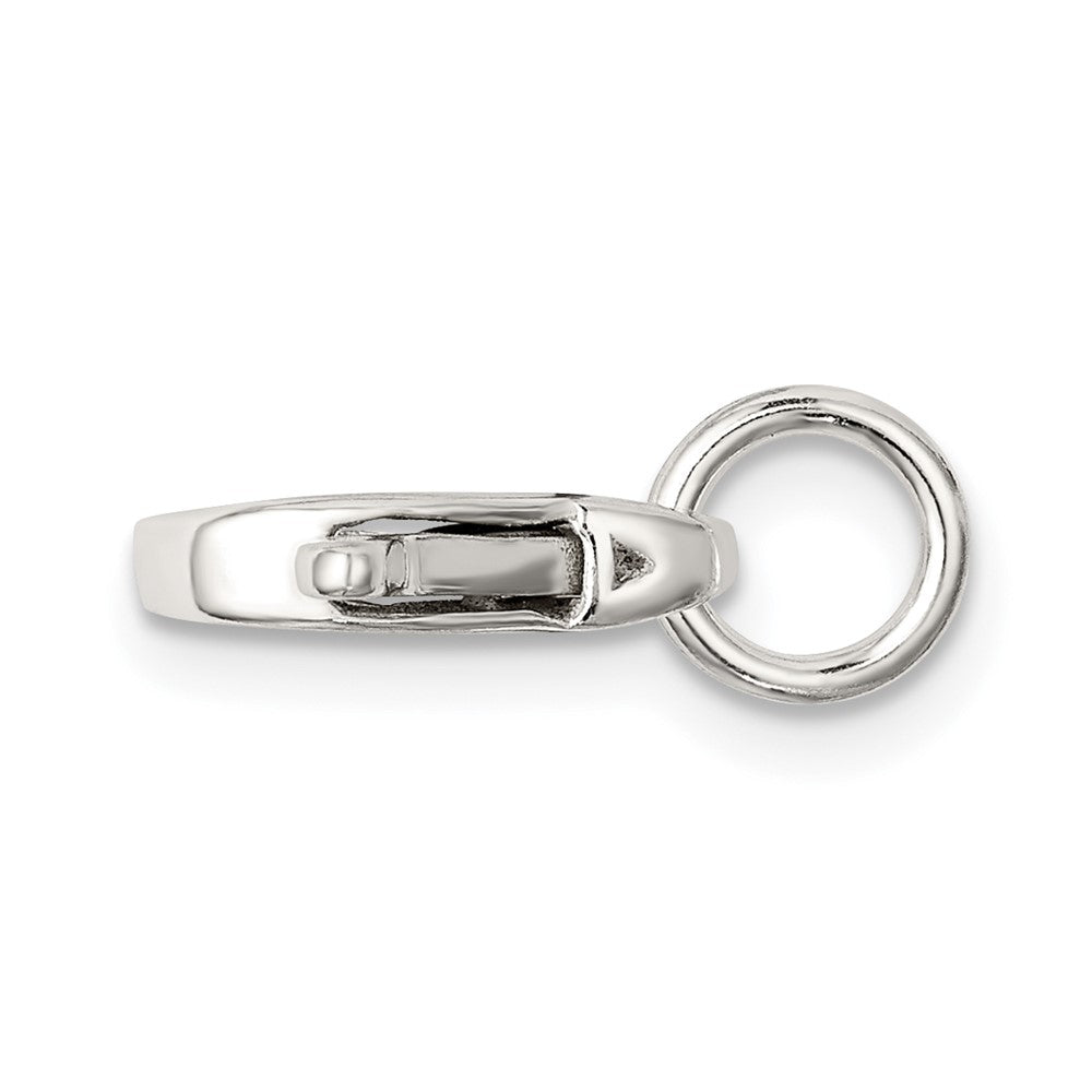 Sterling Silver 13.9 x 8.5mm Fancy Lobster Clasp