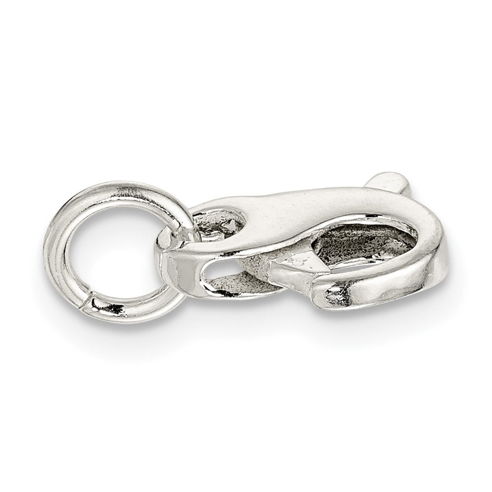 Sterling Silver 13.9 x 8.5mm Fancy Lobster Clasp