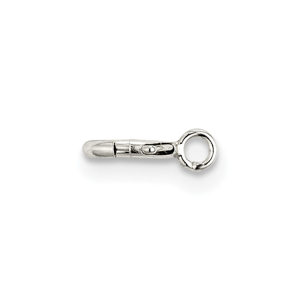 Sterling Silver 5.5mm Spring Ring w/ Open Ring Clasp