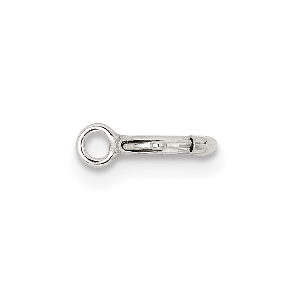 Sterling Silver 6.0mm Spring Ring w/ Closed Ring Clasp