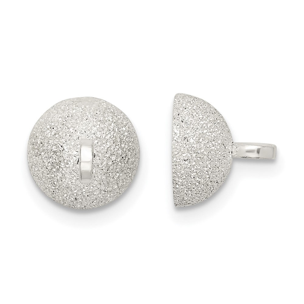 Sterling Silver 8.0mm Laser Cut Magnetic Clasp